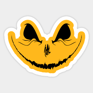 Smiling Pumpkin Sticker